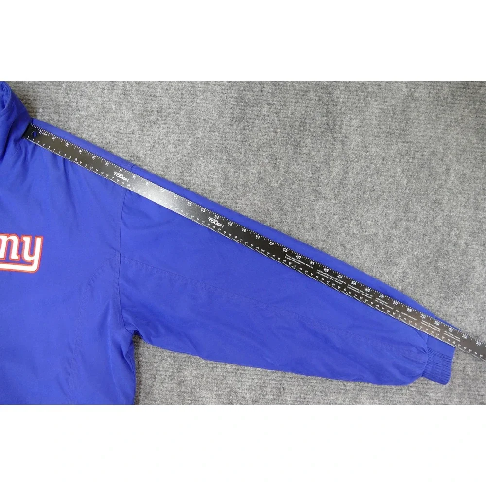 NY Giants Football GIII Men's Medium wind breaker jacket and Carl Banks pre-game